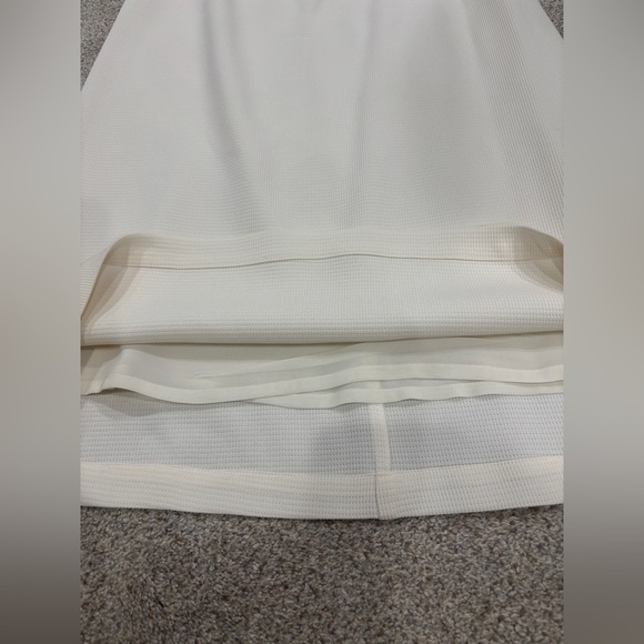 Rebecca Minkoff Women's Vallory Pique Shift Dress‎ Cream Ivory Size XS - Picture 8 of 8